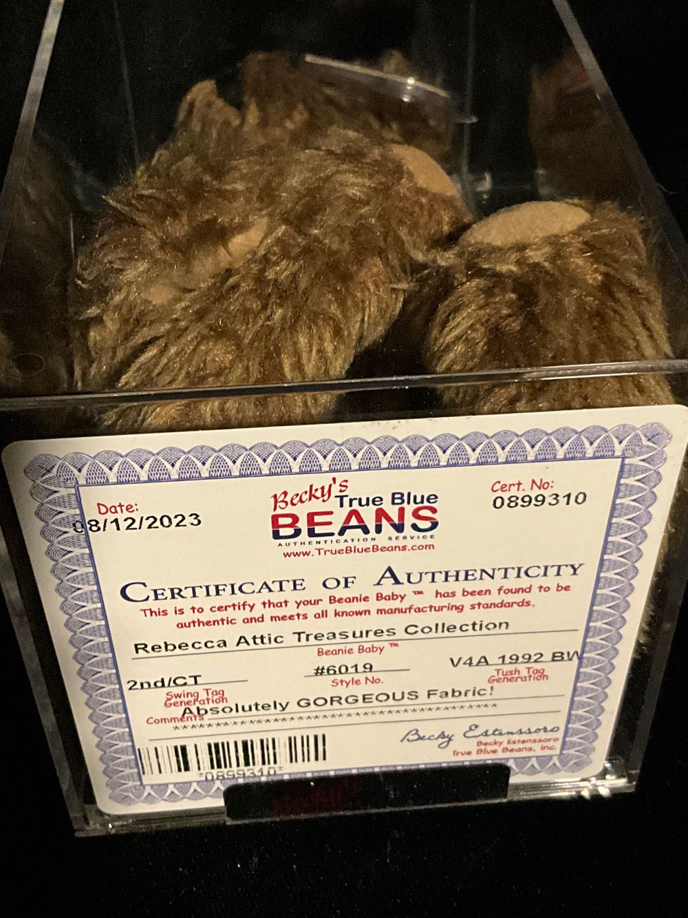 Rebecca  (United States) plush collectible - Main Image 4