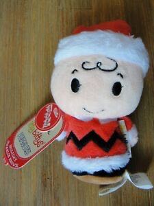 Bittys Peanuts Holiday Charlie Brown Itty Bittys Nwt Hallmark Bitty Toy New  plush collectible [Barcode 763795319589] - Main Image 1