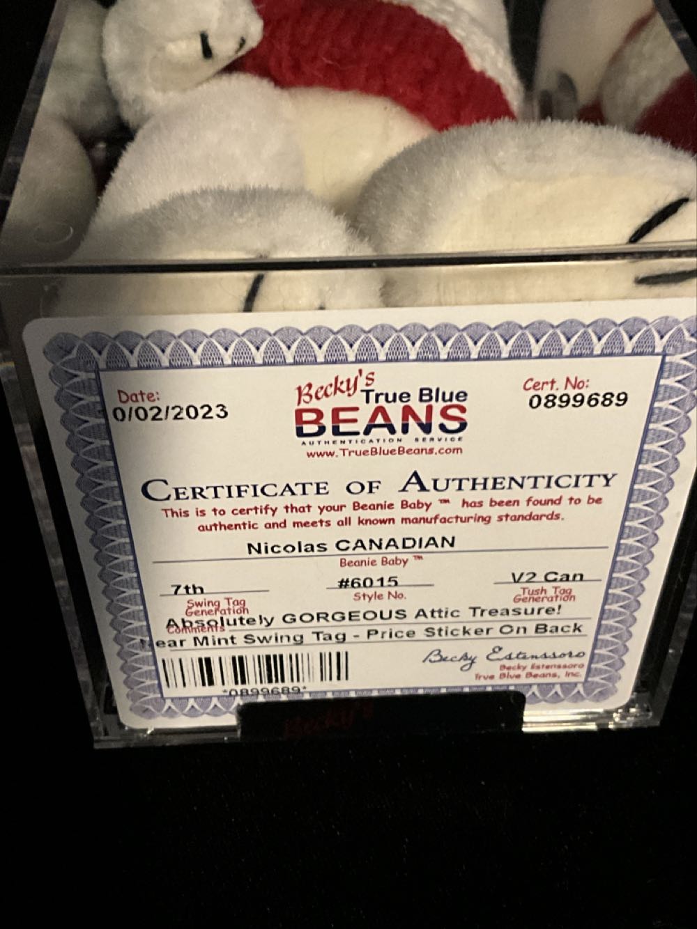 Nicolas  (United States) plush collectible - Main Image 4