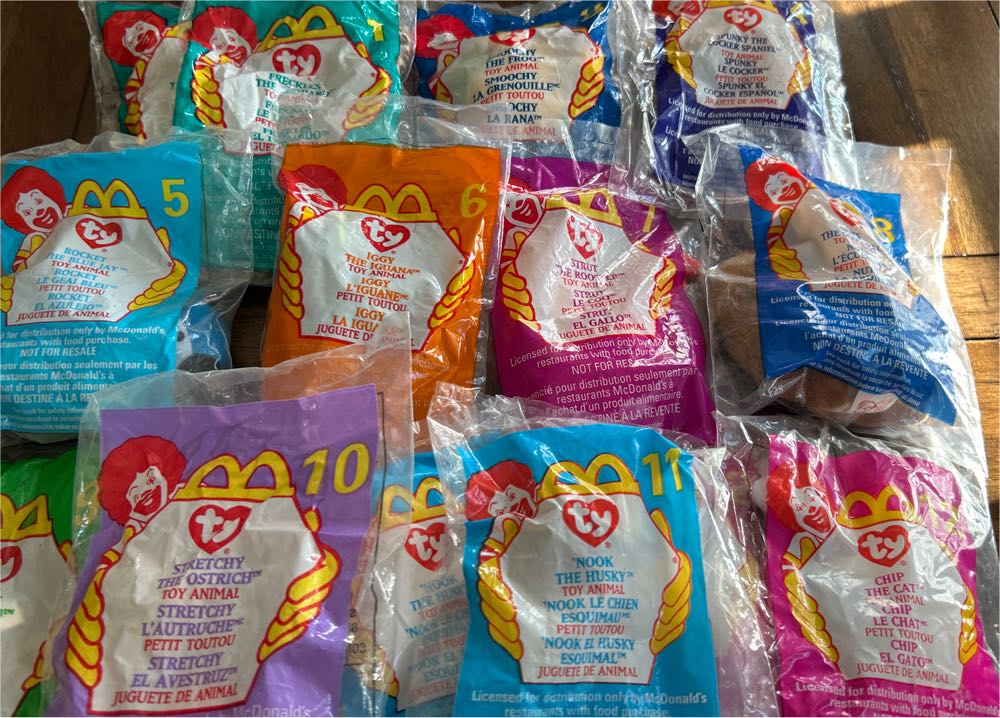 McDonald’s 1999 Teenie Beanies  (United States) plush collectible - Main Image 2