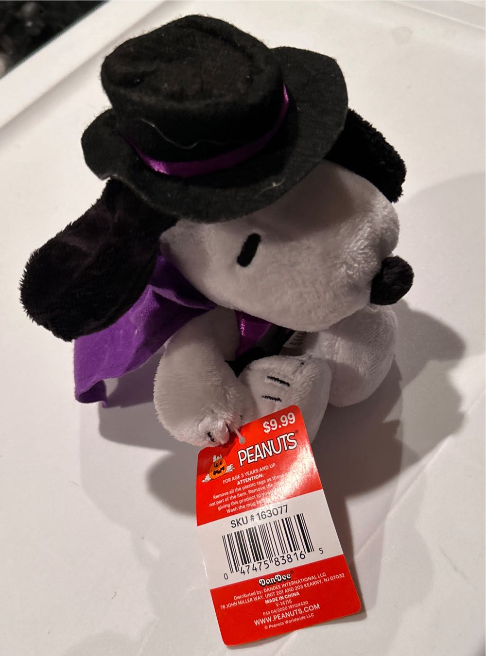 Peanuts Snoopy Halloween  (United States) plush collectible - Main Image 2