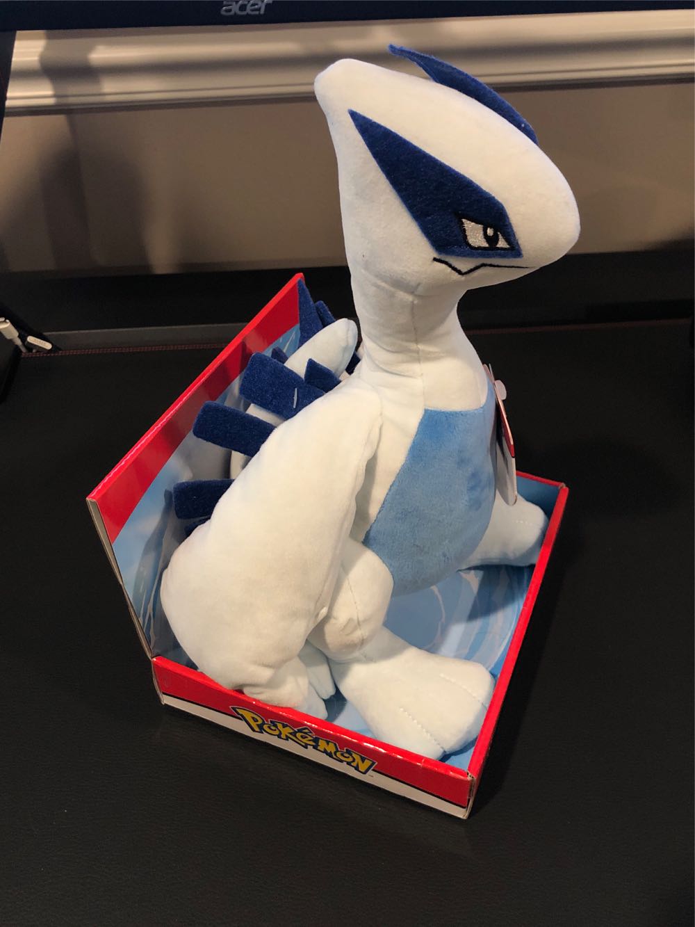 Pokémon Lugia 12” Gamestop Exclusive WCT Plush  plush collectible [Barcode 191726381204] - Main Image 4