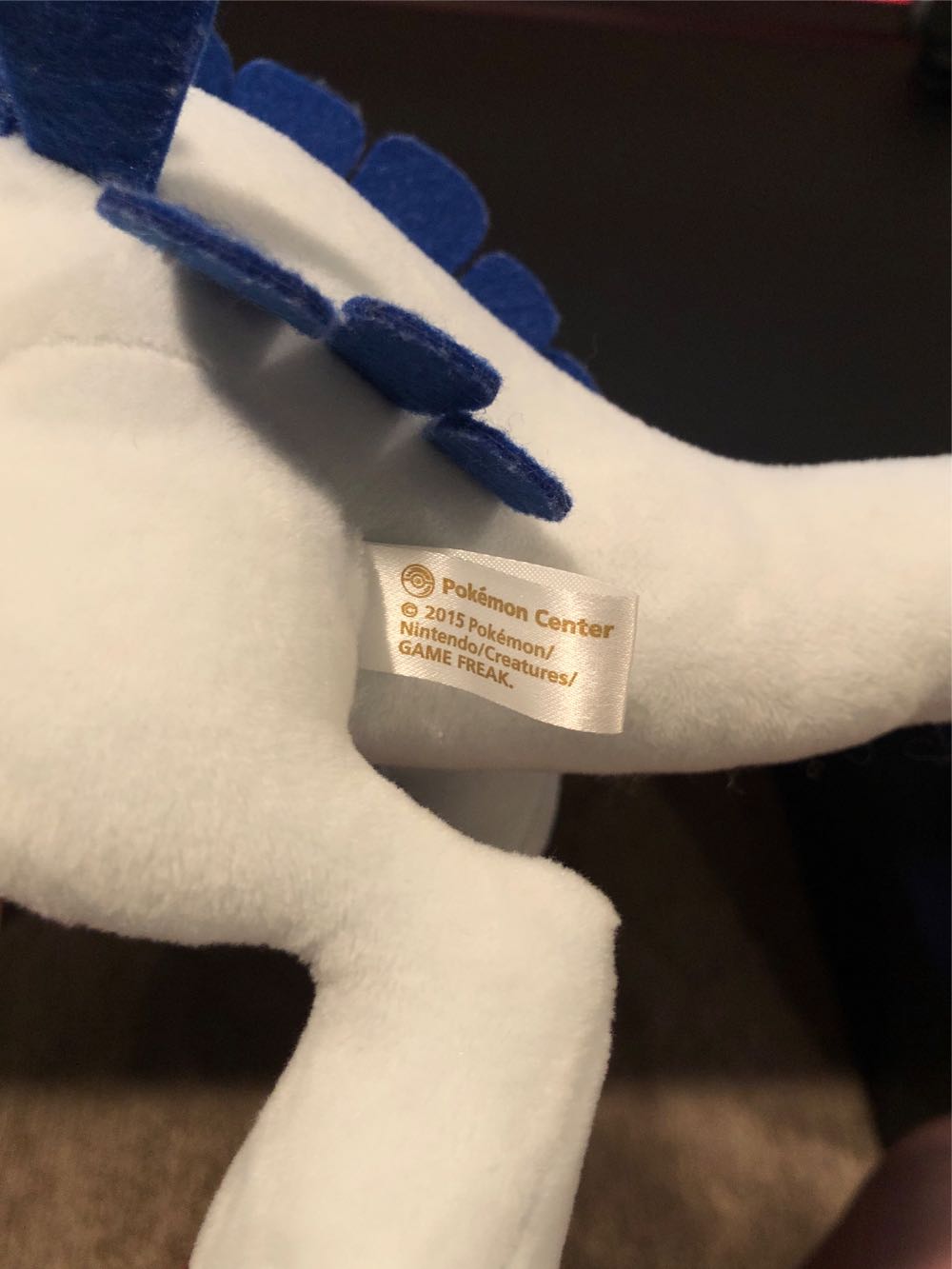 Pokemon Center Lugia Plush 2015  (United States) plush collectible - Main Image 3