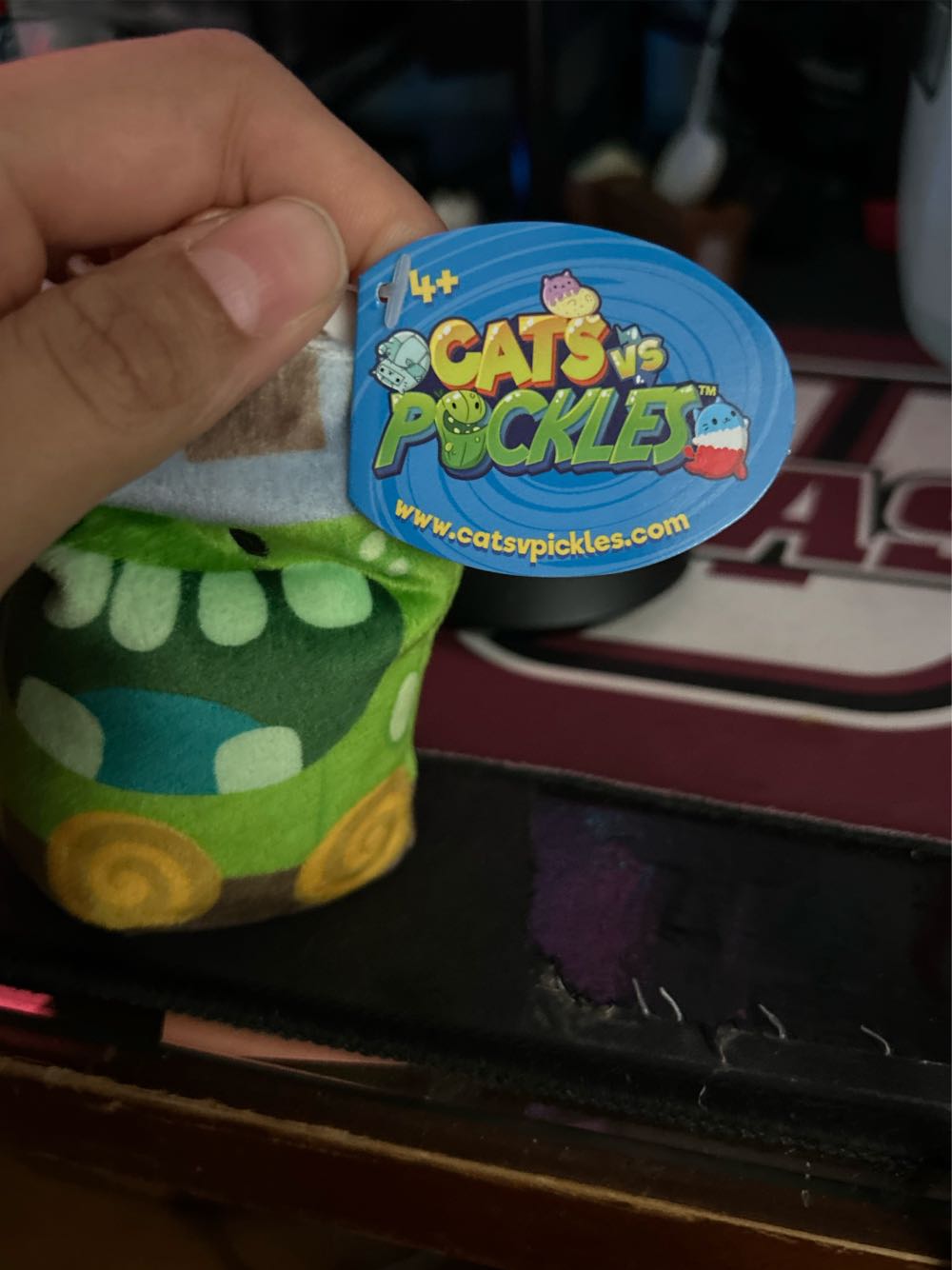 Lief Pickleson: Cats Vs Pickles 4” #188  (United States) plush collectible [Barcode 850001925082] - Main Image 3