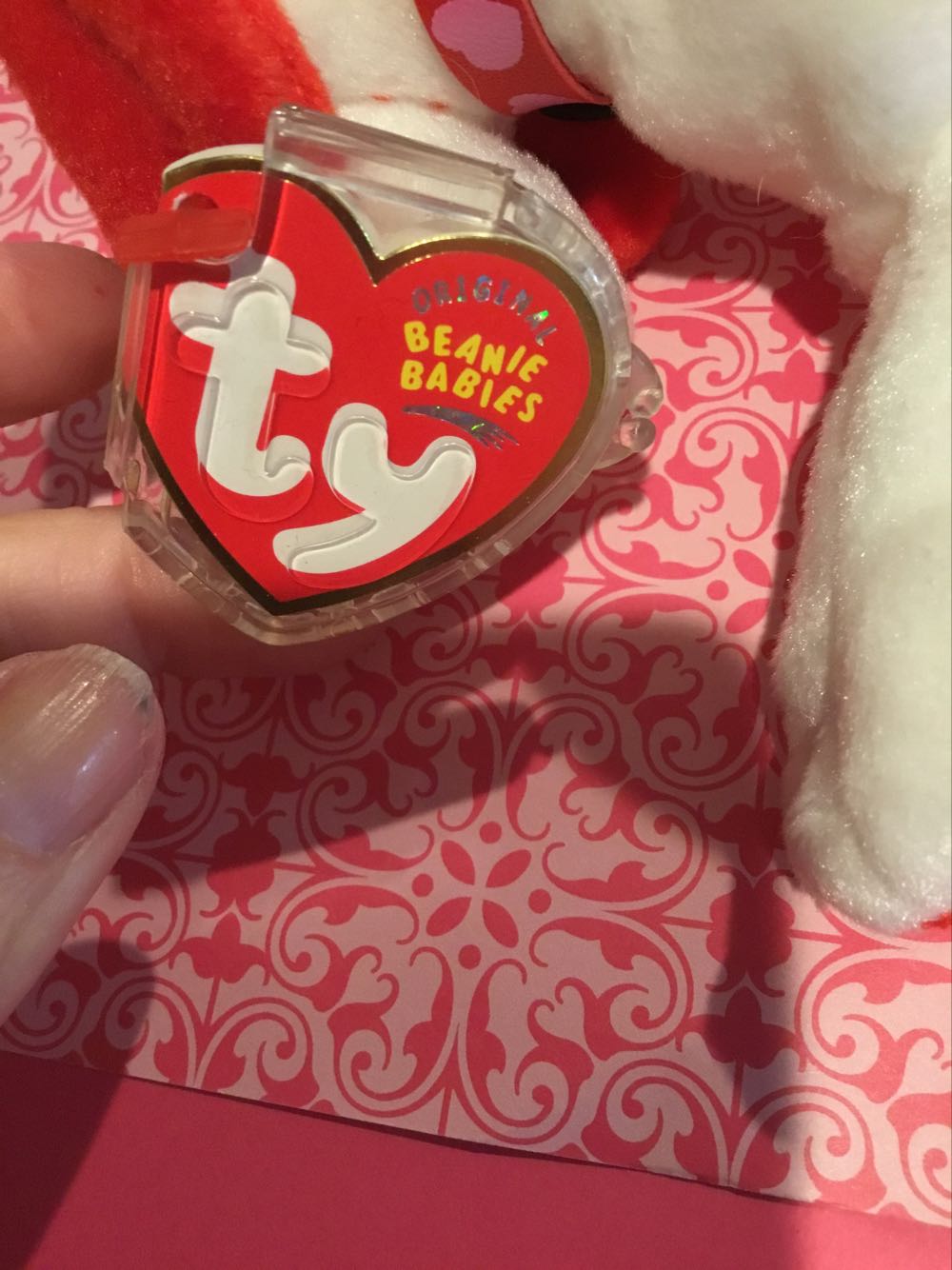 Honey Bun The Dog - Valentines  plush collectible [Barcode 008421401598] - Main Image 2