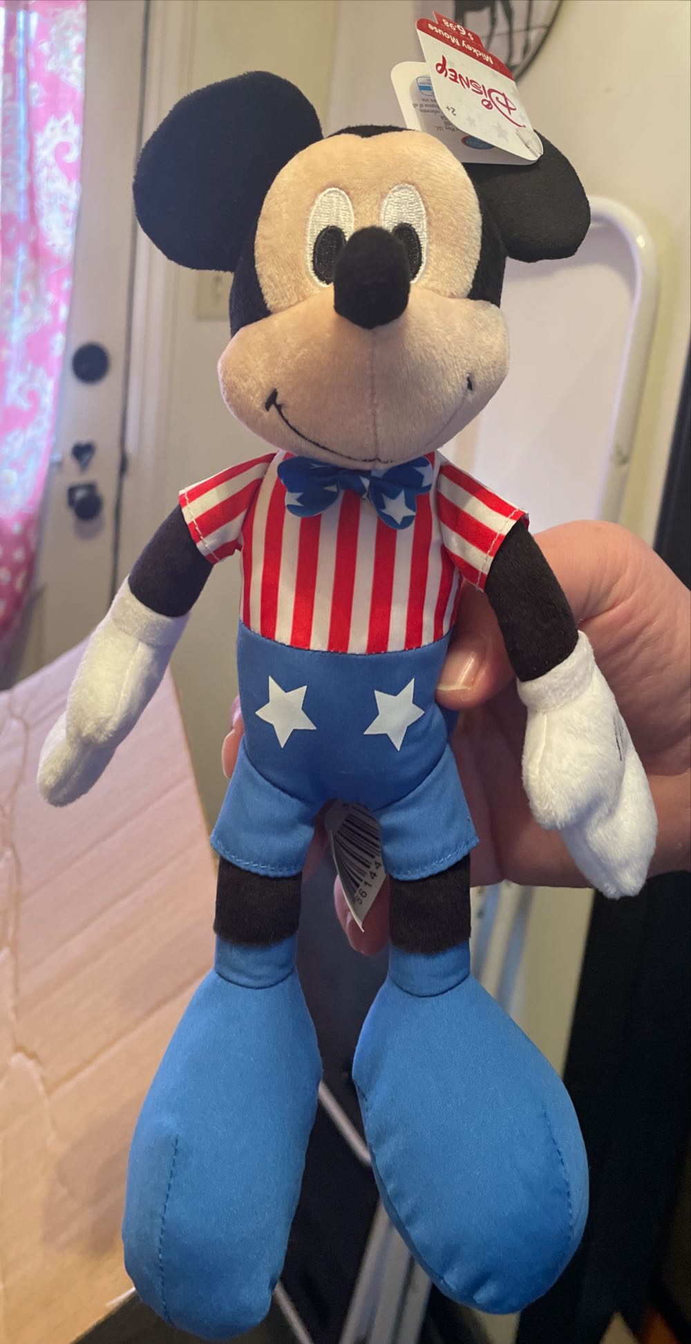 Disney Americana Mickey Stuffed Animal Way To Celebrate  plush collectible [Barcode 886144167485] - Main Image 1