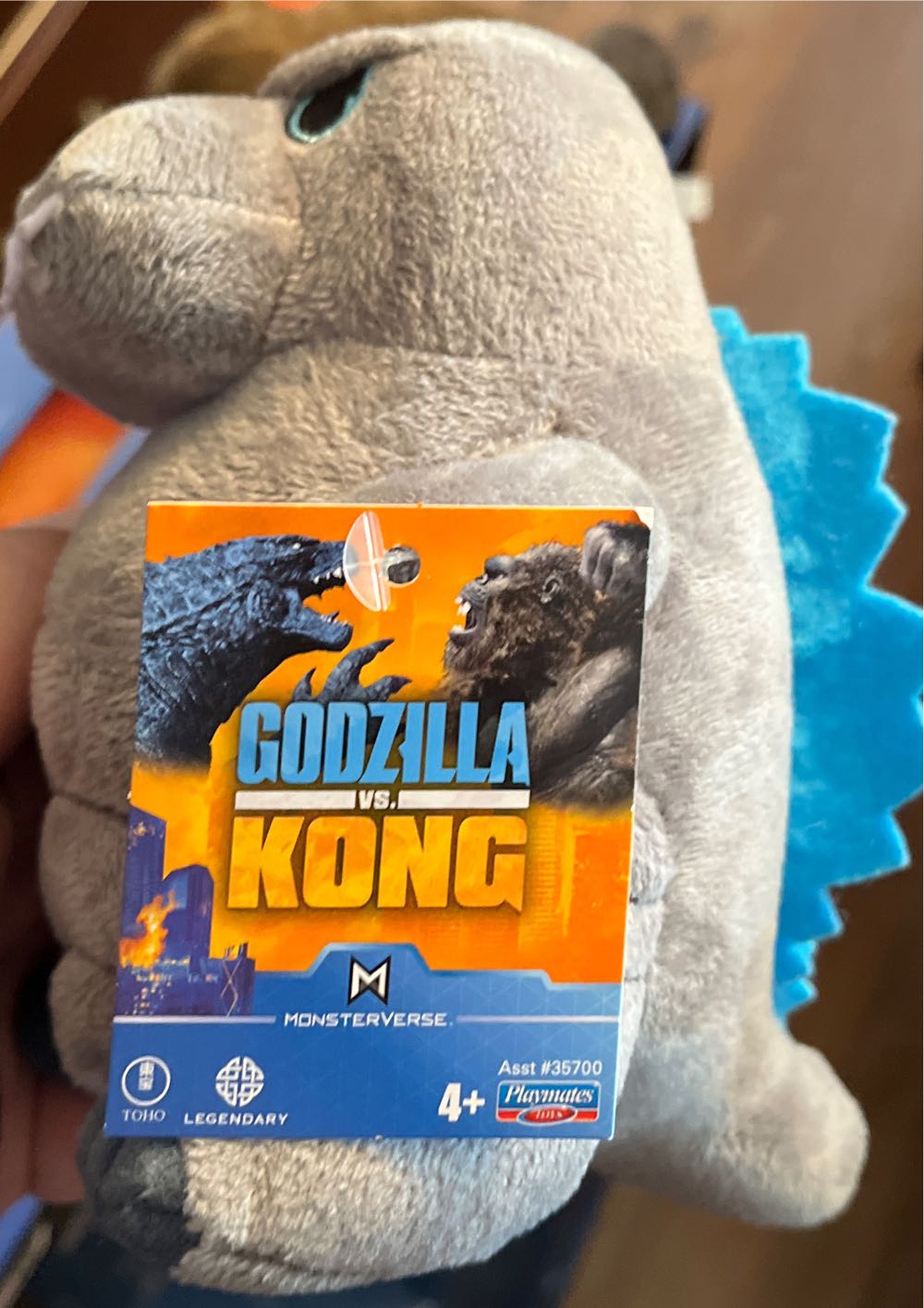 Godzilla Vs Kong - Godzilla Plush  (Canada) plush collectible [Barcode 043377357018] - Main Image 2