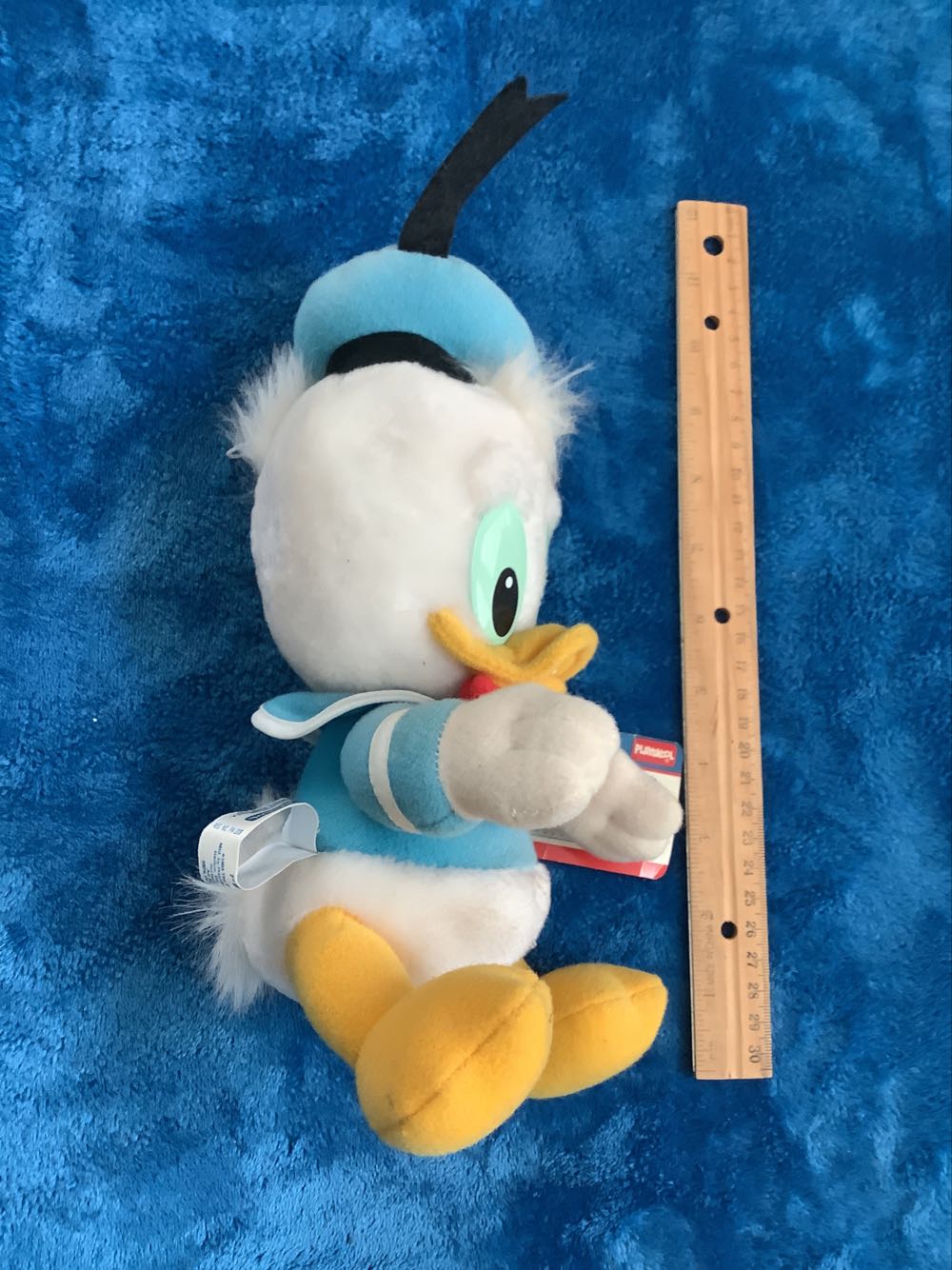 14) Donald Duck Disney Babies Toy Playskool Vintage  plush collectible [Barcode 032245702784] - Main Image 3