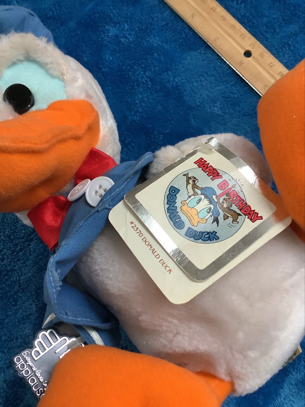 19) Happy 50th Birthday Donald Duck Plush  plush collectible - Main Image 2