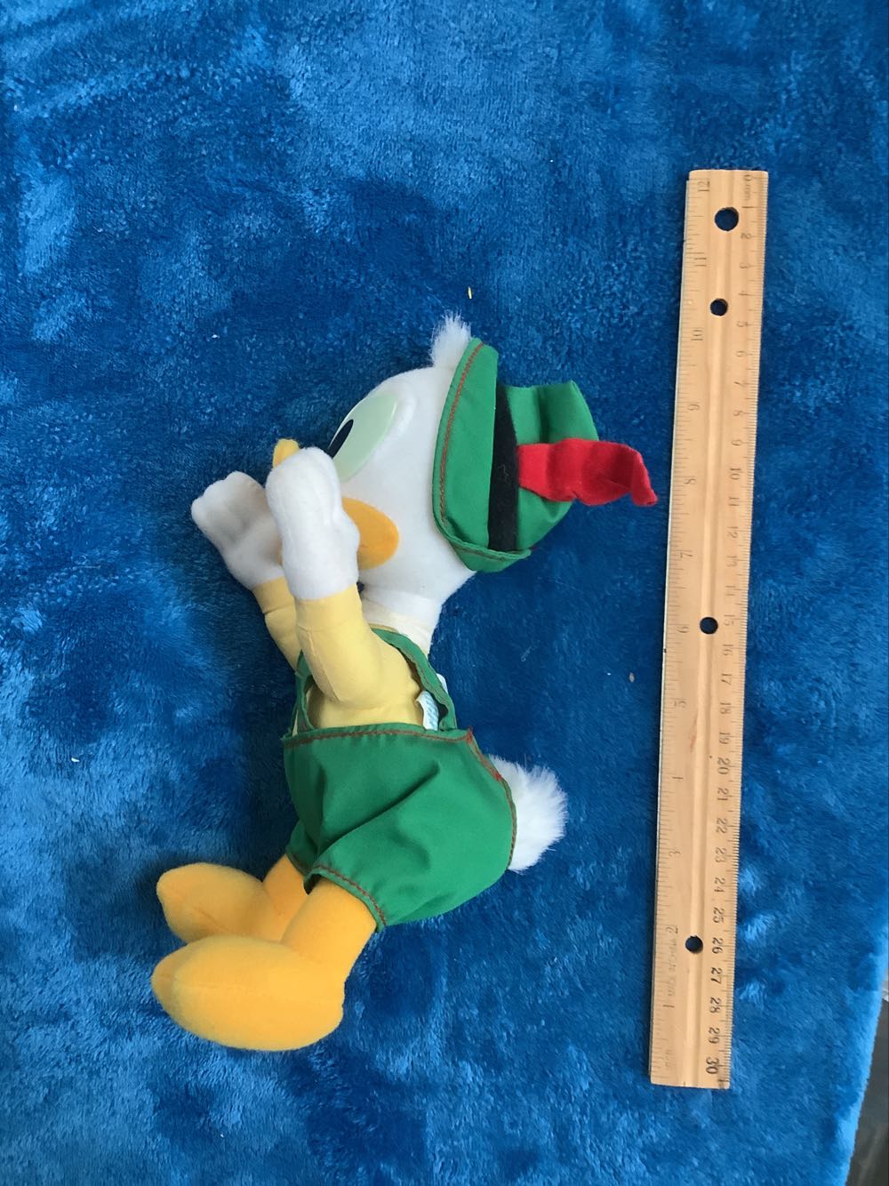 22) Vintage German Donald Duck World Tour Playskool  plush collectible - Main Image 2