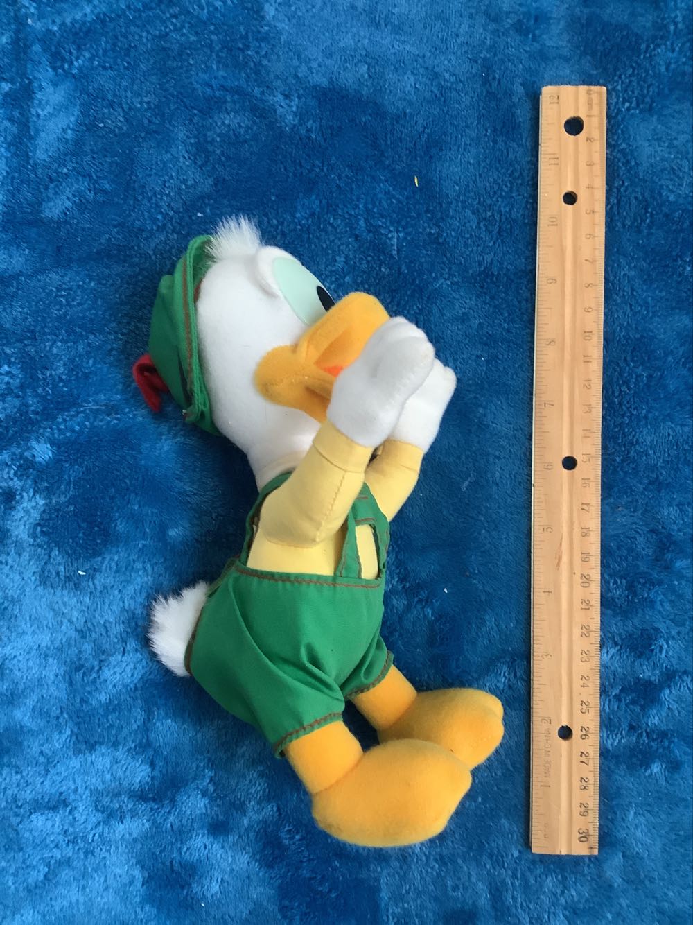 22) Vintage German Donald Duck World Tour Playskool  plush collectible - Main Image 3