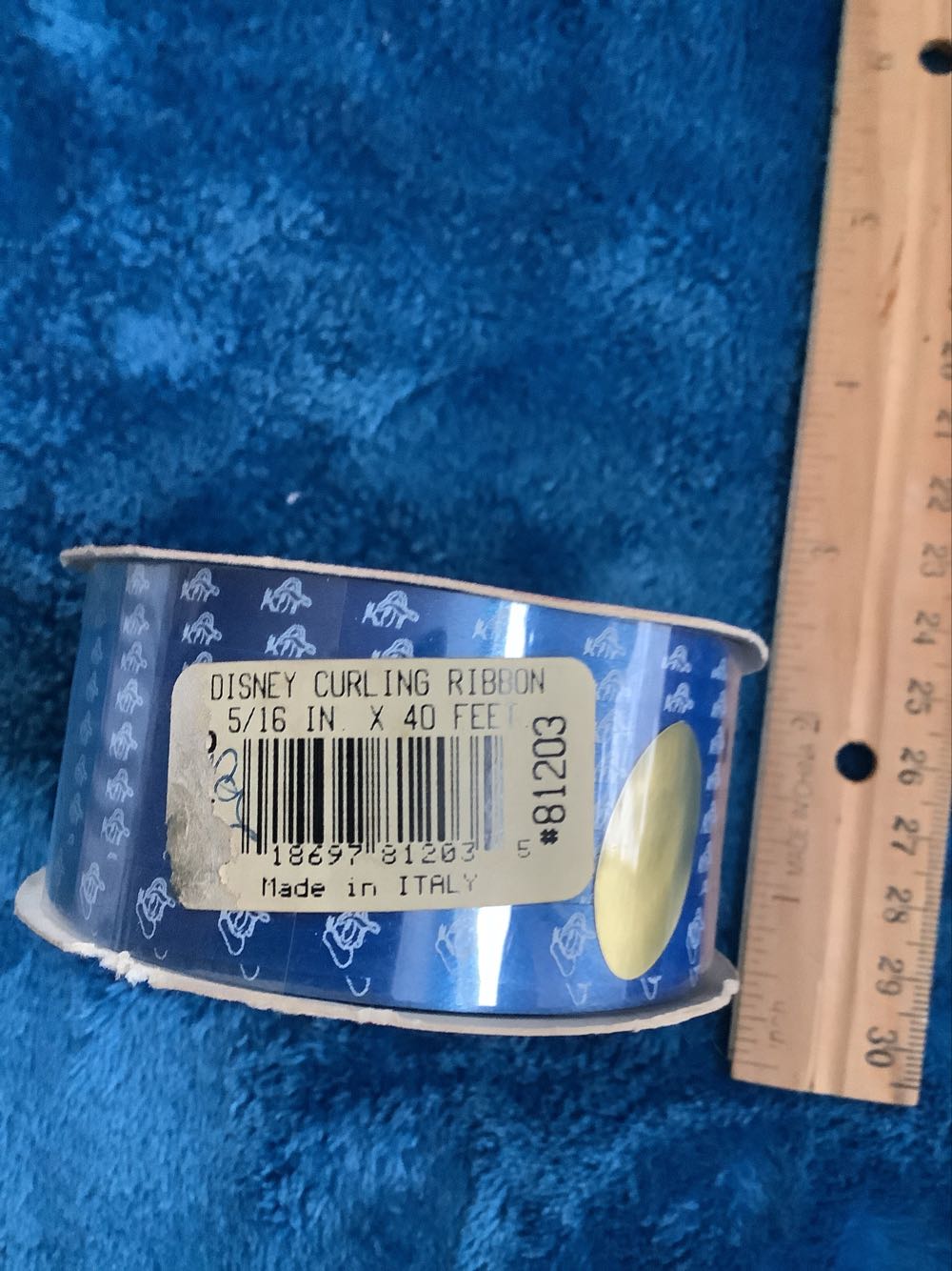 28) Donald Duck Curling Ribbon Mickey & Co. Stepen Lawrence  plush collectible - Main Image 2