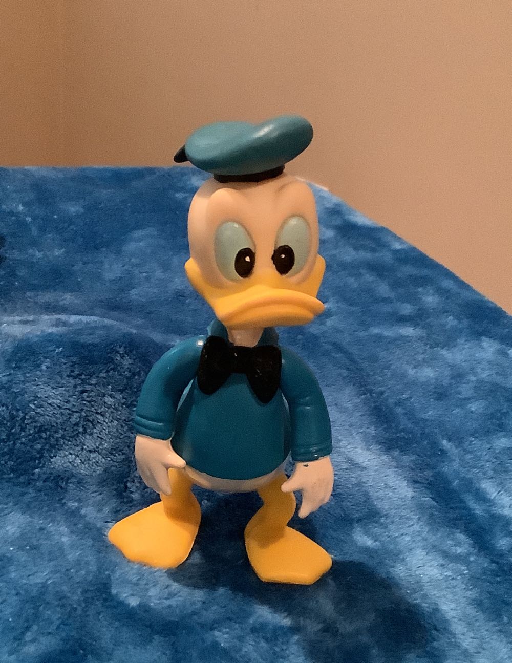 36) Vintage Disney Plastic Donald Duck Hong Kong 1970’s  plush collectible - Main Image 2