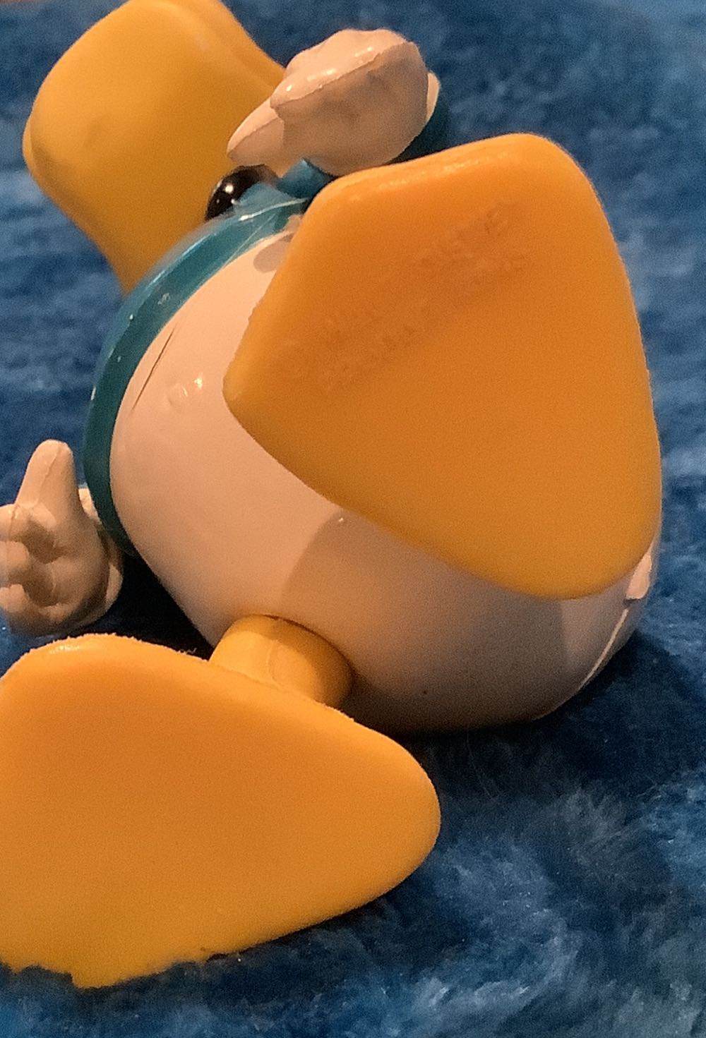 36) Vintage Disney Plastic Donald Duck Hong Kong 1970’s  plush collectible - Main Image 4