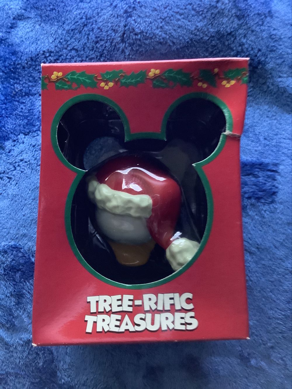 47) Donald Duck Enesco Mickey Unlimited Treasures Ornament Treasures Tree_Rific Christmas Disney Vintage  plush collectible [Barcode 045544195119] - Main Image 2