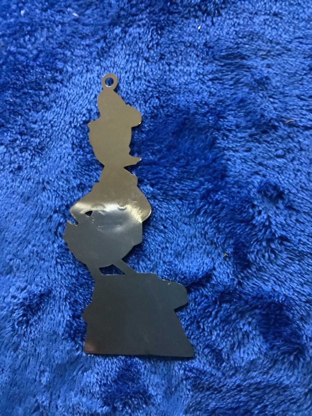 57) Brass Ornament Donald Duck Vintage  plush collectible - Main Image 2