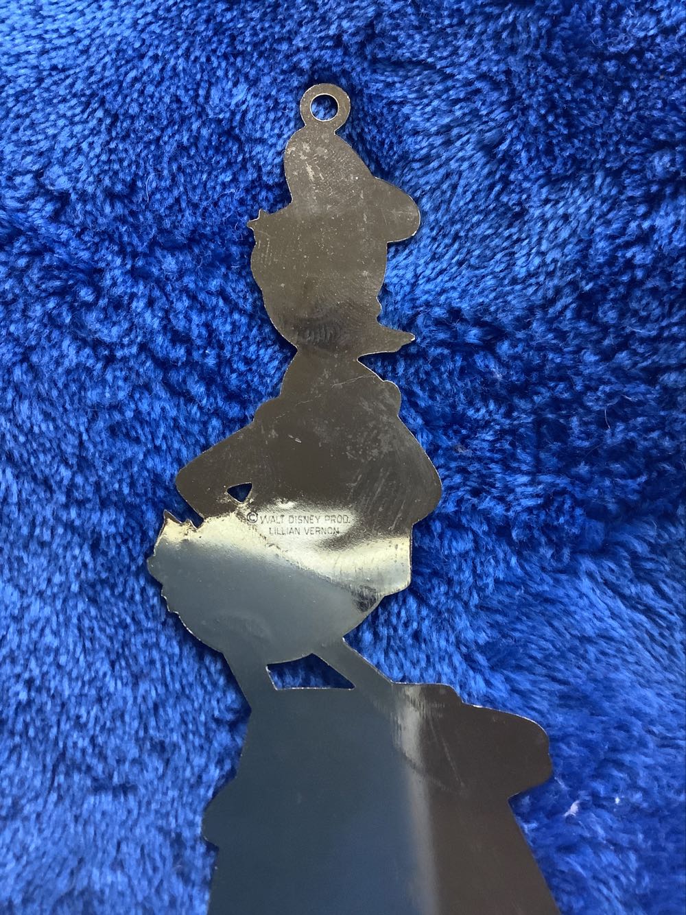 57) Brass Ornament Donald Duck Vintage  plush collectible - Main Image 3