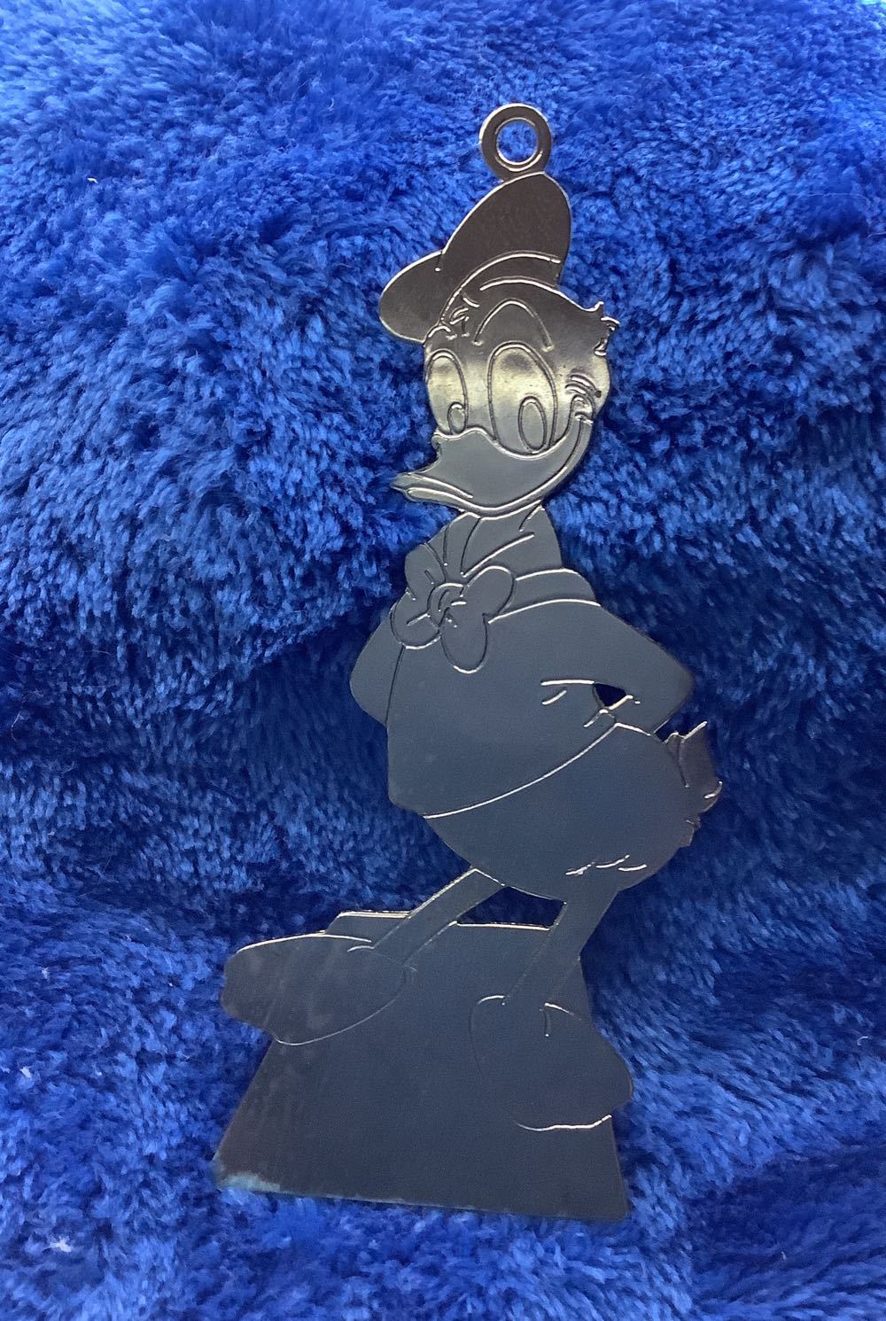 57) Brass Ornament Donald Duck Vintage  plush collectible - Main Image 4