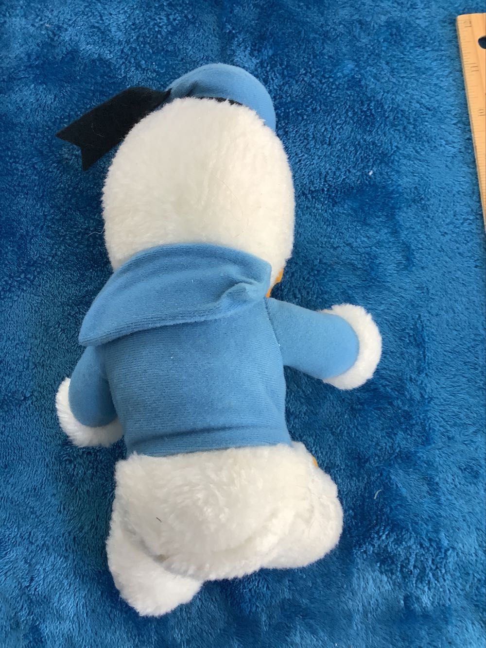75) Vintage Donald Duck 1950s Plush Knickerbocker 10”  plush collectible - Main Image 2