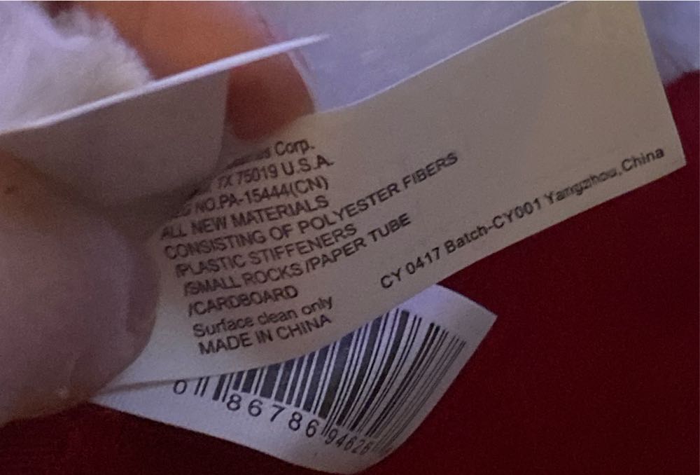 Upc 086786946268 Peanuts By Schulz Christmas Santa ...  (United States) plush collectible [Barcode 086786946268] - Main Image 4