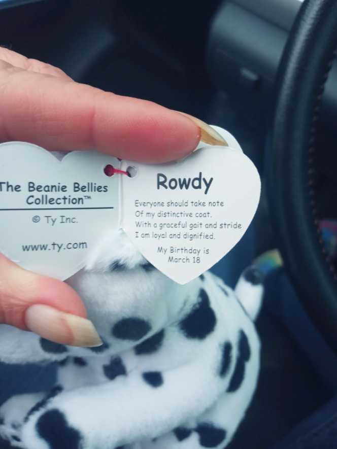 Rowdy the Dog  plush collectible [Barcode 008421415021] - Main Image 3