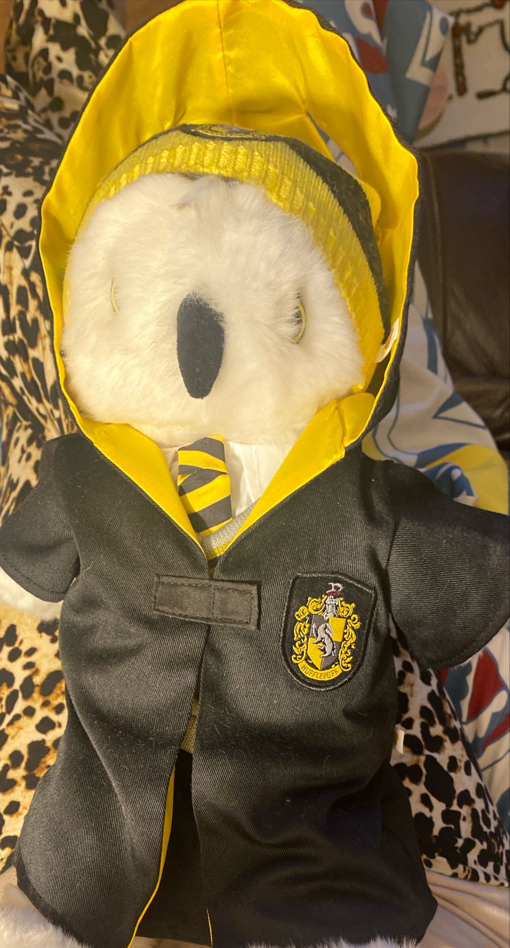 Cam The Cat With Purple Hat 8”