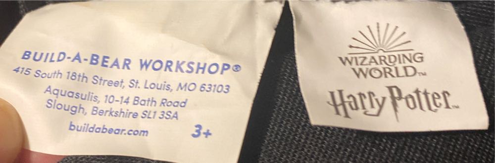 Wizarding World Harry Potter Build A Bear Hufflepuff House Robe  (United States) plush collectible - Main Image 4