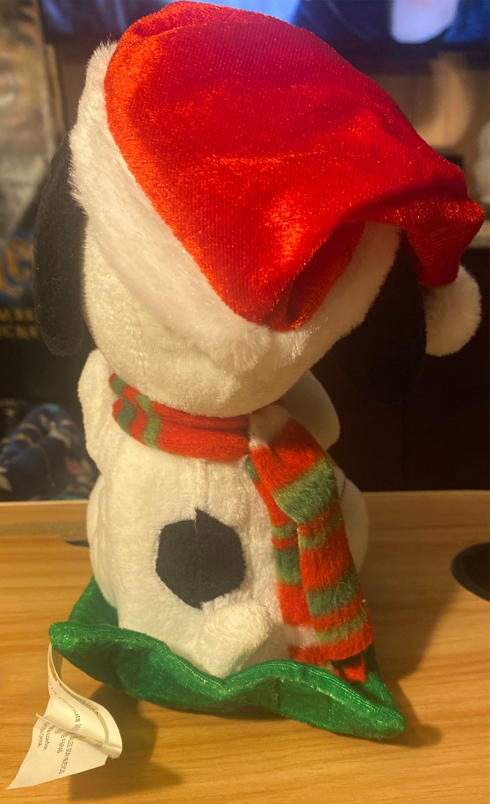 Peanuts Holiday Sledding Snoopy Animated Plush By Gemmy  (United States) plush collectible - Main Image 3