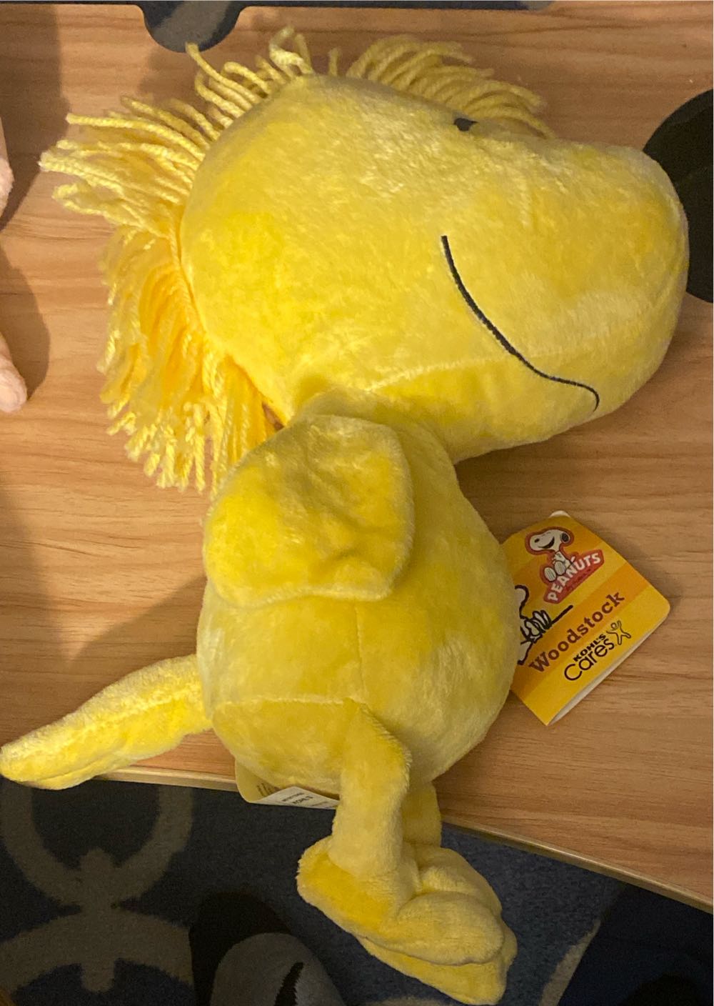 Kohl’s Cares Peanuts Stuffed Bird Stuffed Toy Yellow Bird 13” Woodstock Schulz 2019  (United States) plush collectible [Barcode 851951004063] - Main Image 2