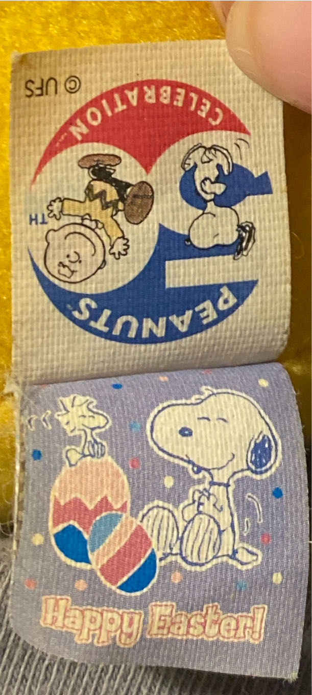 Prestige Toy Corp Peanuts 50th Celebration Happy Easter Woodstock Plush  (United States) plush collectible - Main Image 3