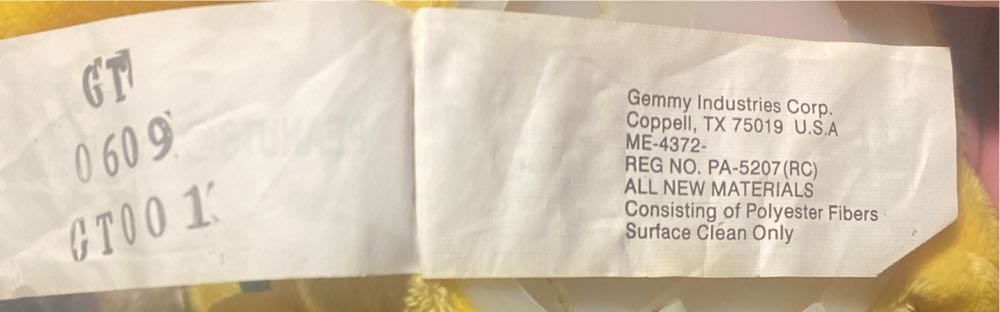 Gemmy Peanuts Woodstock With Snowflake Animated Plush  (United States) plush collectible - Main Image 4