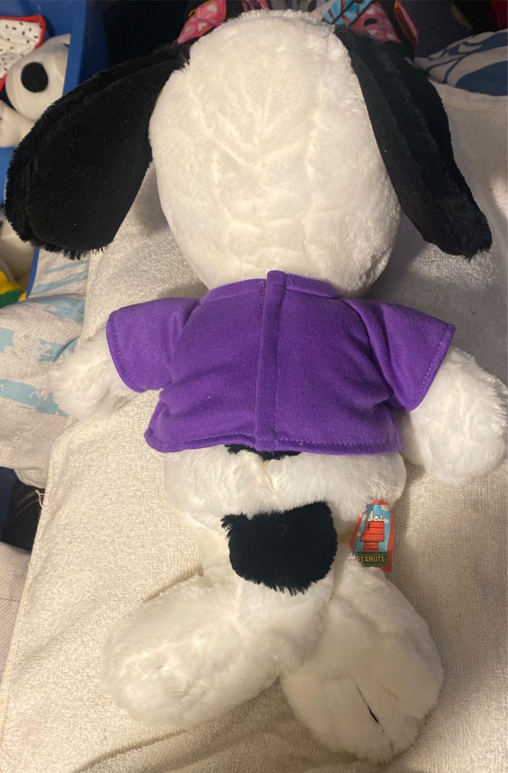 Hasbro Peanuts Laughing Snoopy Joe Cool Plush  (United States) plush collectible - Main Image 3