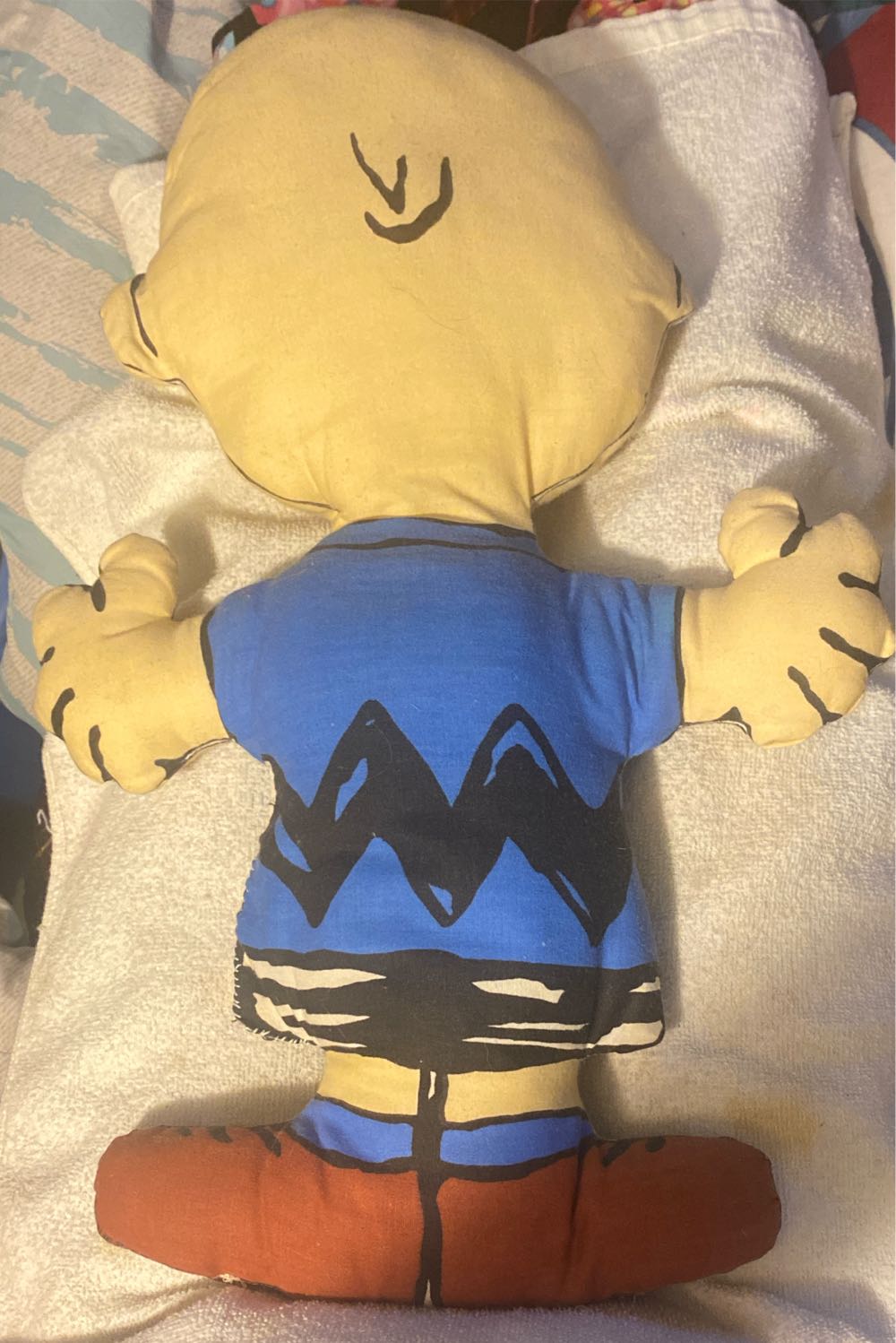 Vintage Peanuts Charlie Brown Pillow Pal Plush   (United States) plush collectible - Main Image 2