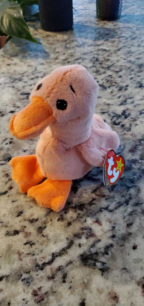 Quacker Jax The Duck  plush collectible [Barcode 008421413294] - Main Image 2