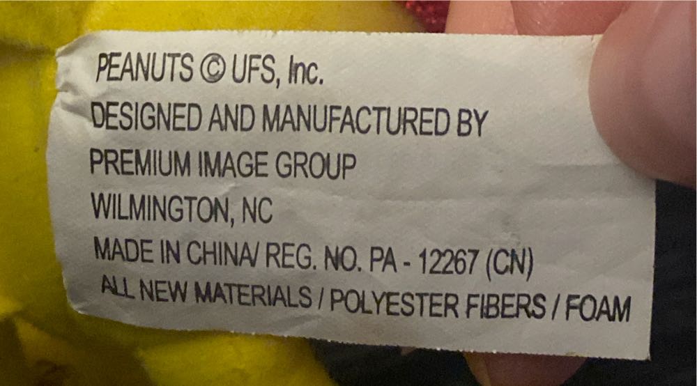 Premium Image Group Peanuts Woodstock Valentine’s Day King Of Love Small Plush  (United States) plush collectible - Main Image 4