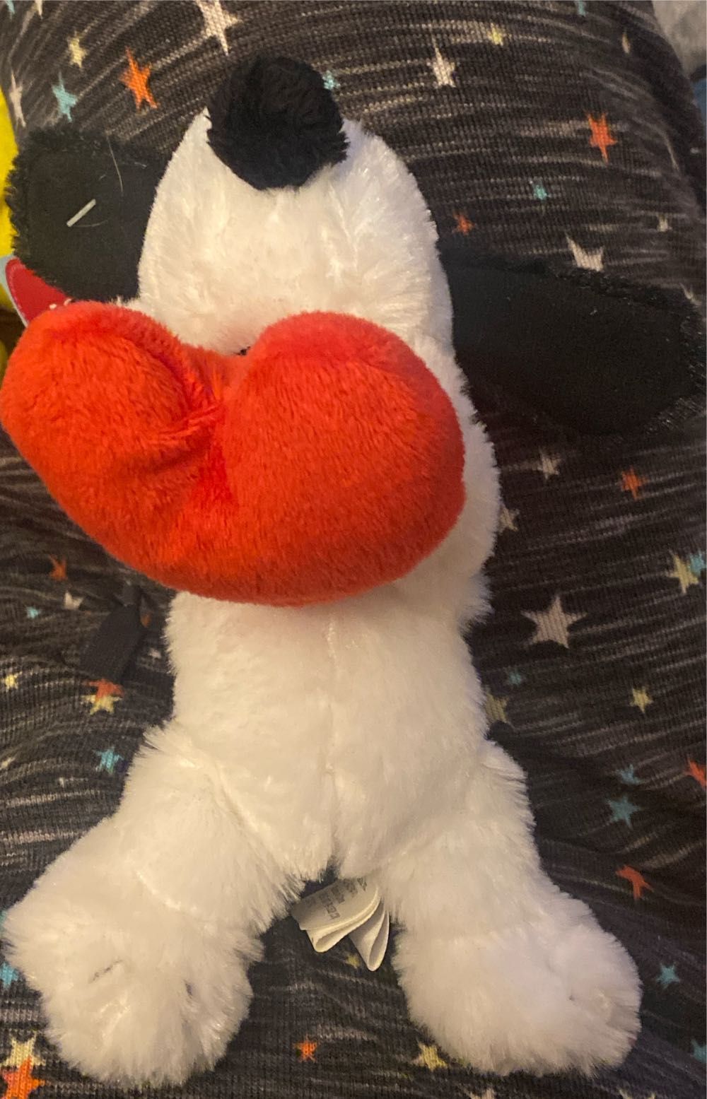 Hallmark Peanuts Happy Valentine Snoopy Lying Down Plush  (United States) plush collectible [Barcode 795902316334] - Main Image 3