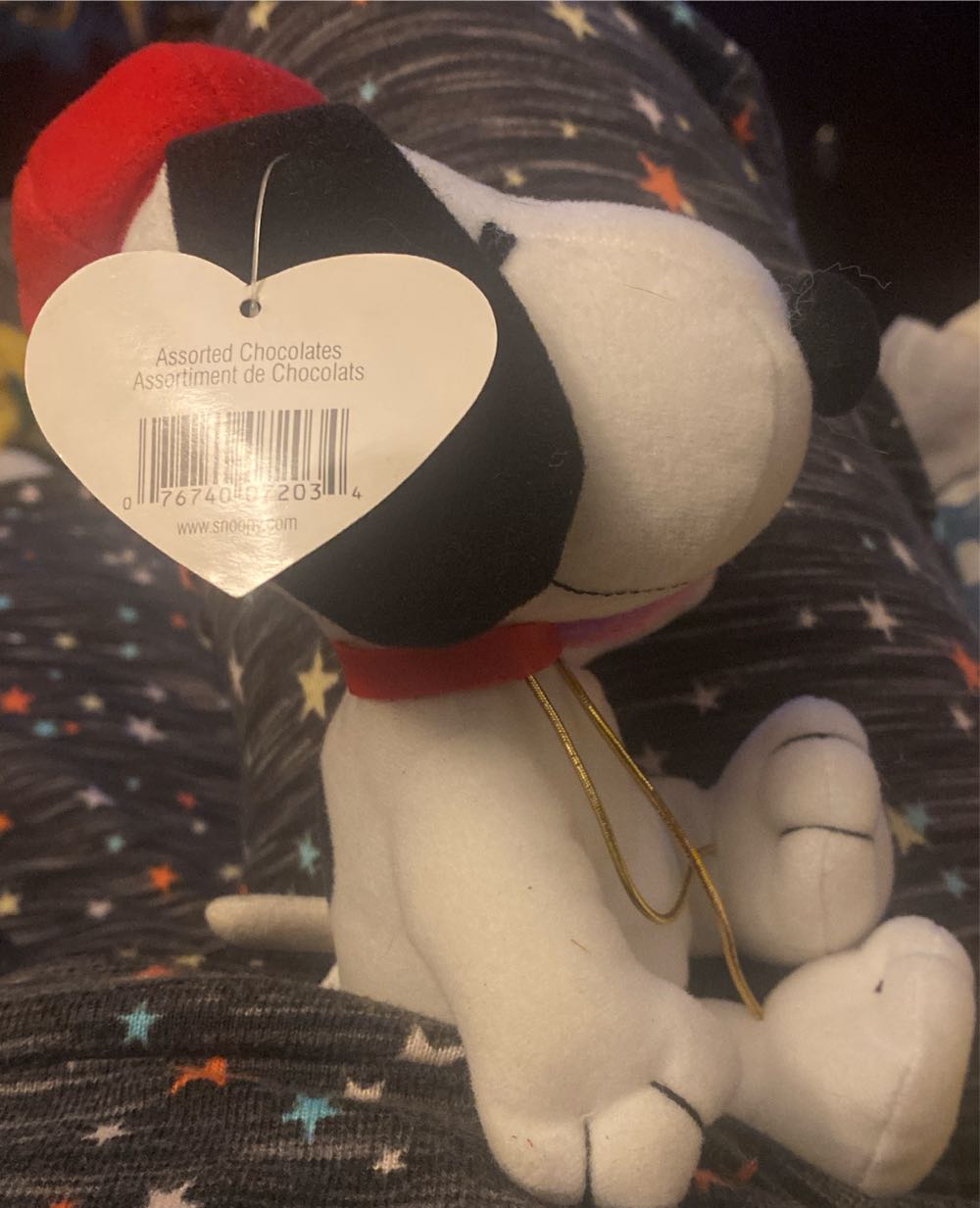 Whitman’s Peanuts Snoopy French Painter Valentine’s Day Plush  (United States) plush collectible [Barcode 076740072034] - Main Image 3