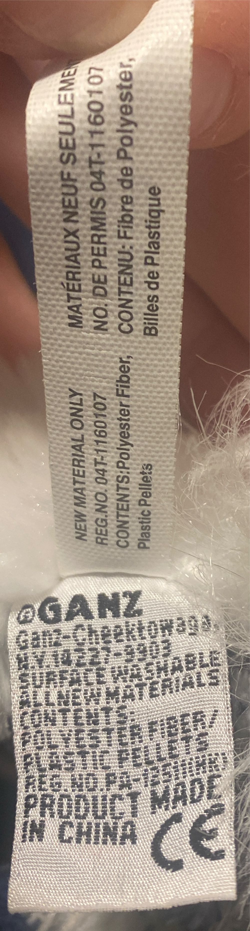 Ganz Webkinz Snowy Owl Plush  (United States) plush collectible - Main Image 4