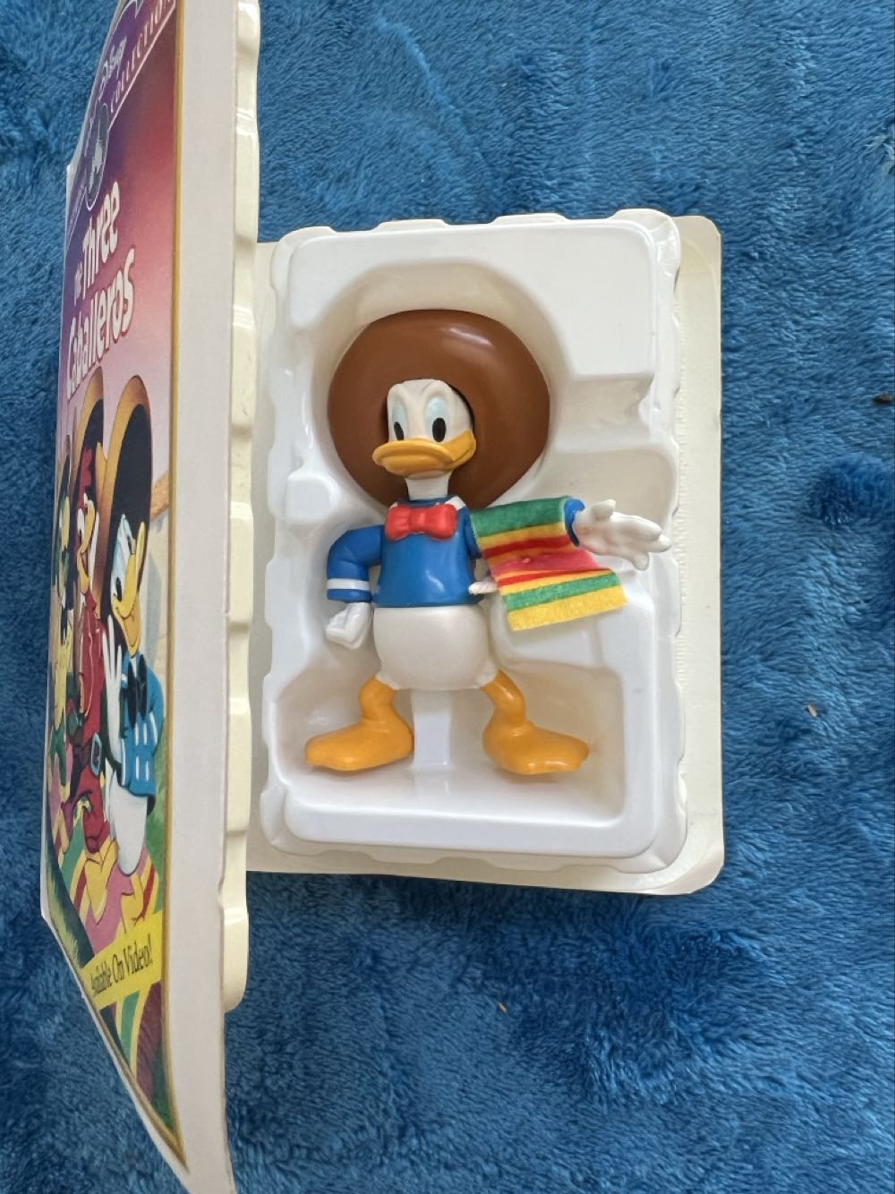 164) 1996 McDonald’s Walt Disney Masterpiece The Three Caballeros Happy Meal Toy  plush collectible - Main Image 2