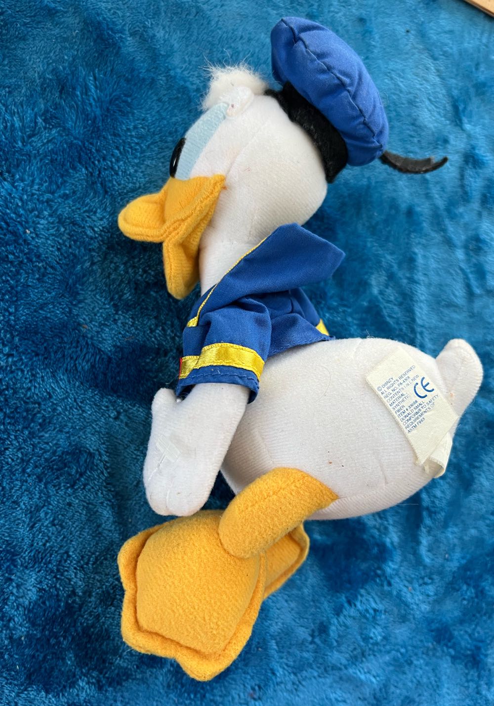 170) Donald Duck Plush Toy by Applause Stuffed Animal 7” Walt Disney Product  plush collectible - Main Image 2