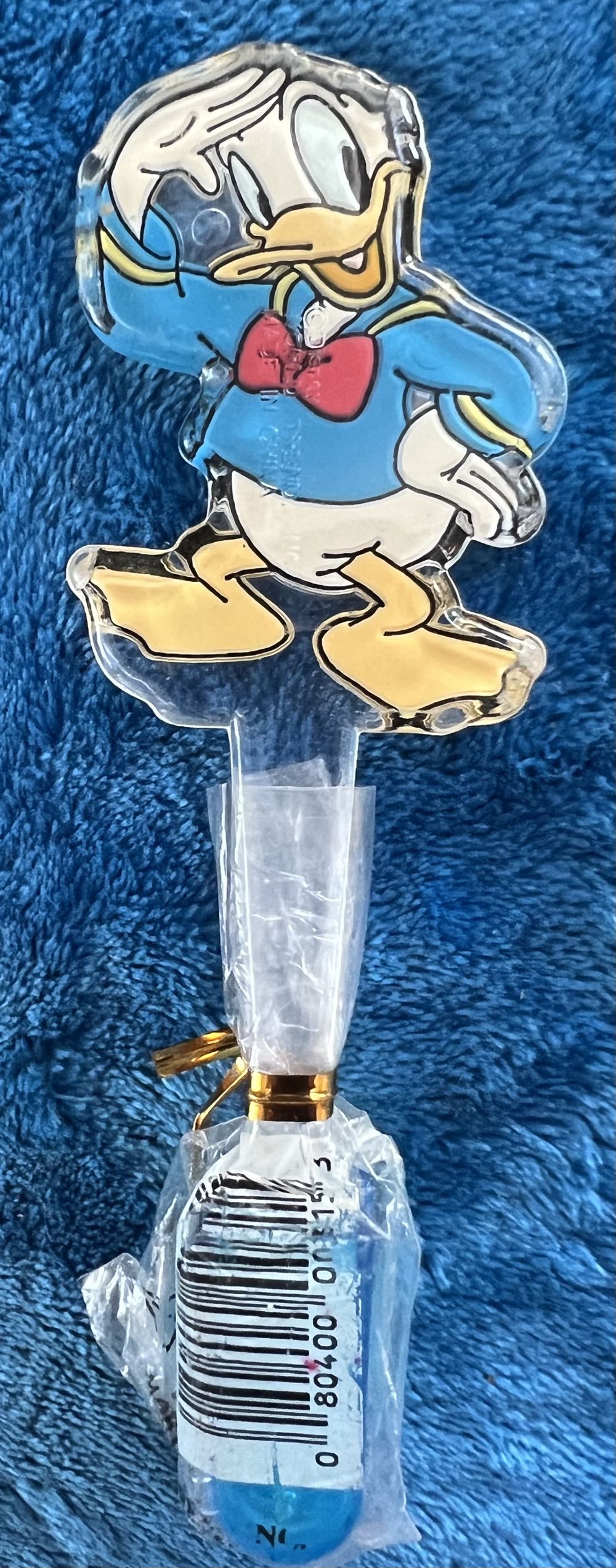 175) vintage unopened, Donald Duck toothbrush  plush collectible - Main Image 3