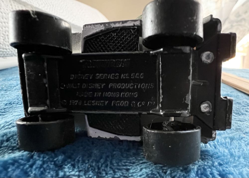 204) Vintage Matchbox Lesney Die Cast Disney Series #5&6 Donald Duck Police Car 1979  plush collectible - Main Image 4