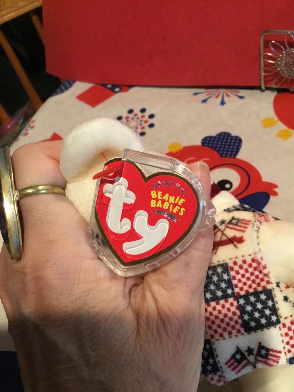 Libert-e The Bear 🐻 #1.  L  plush collectible - Main Image 2