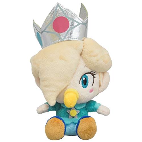 Little Buddy Lb Super Mario All Star Collection Baby Peach Plush 6” Yellow