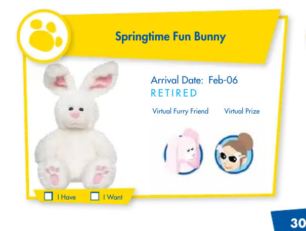 Springtime Fun Bunny  plush collectible - Main Image 2