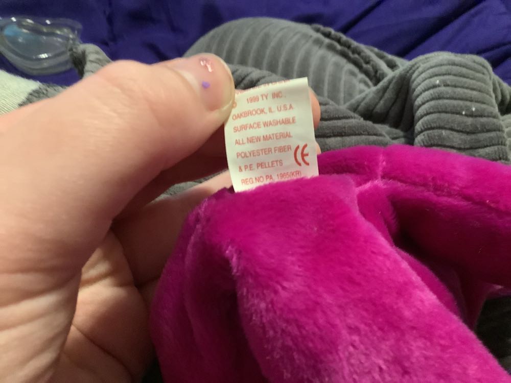 Millennium The Bear  (United States) plush collectible [Barcode 008421042265] - Main Image 4