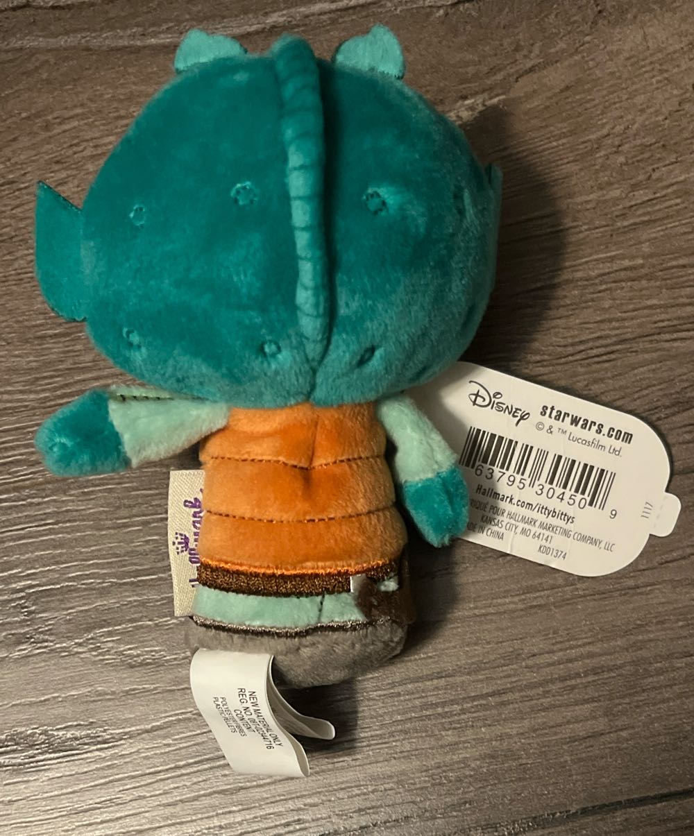 Itty Bittys Greedo  (United States) plush collectible [Barcode 763795304509] - Main Image 2