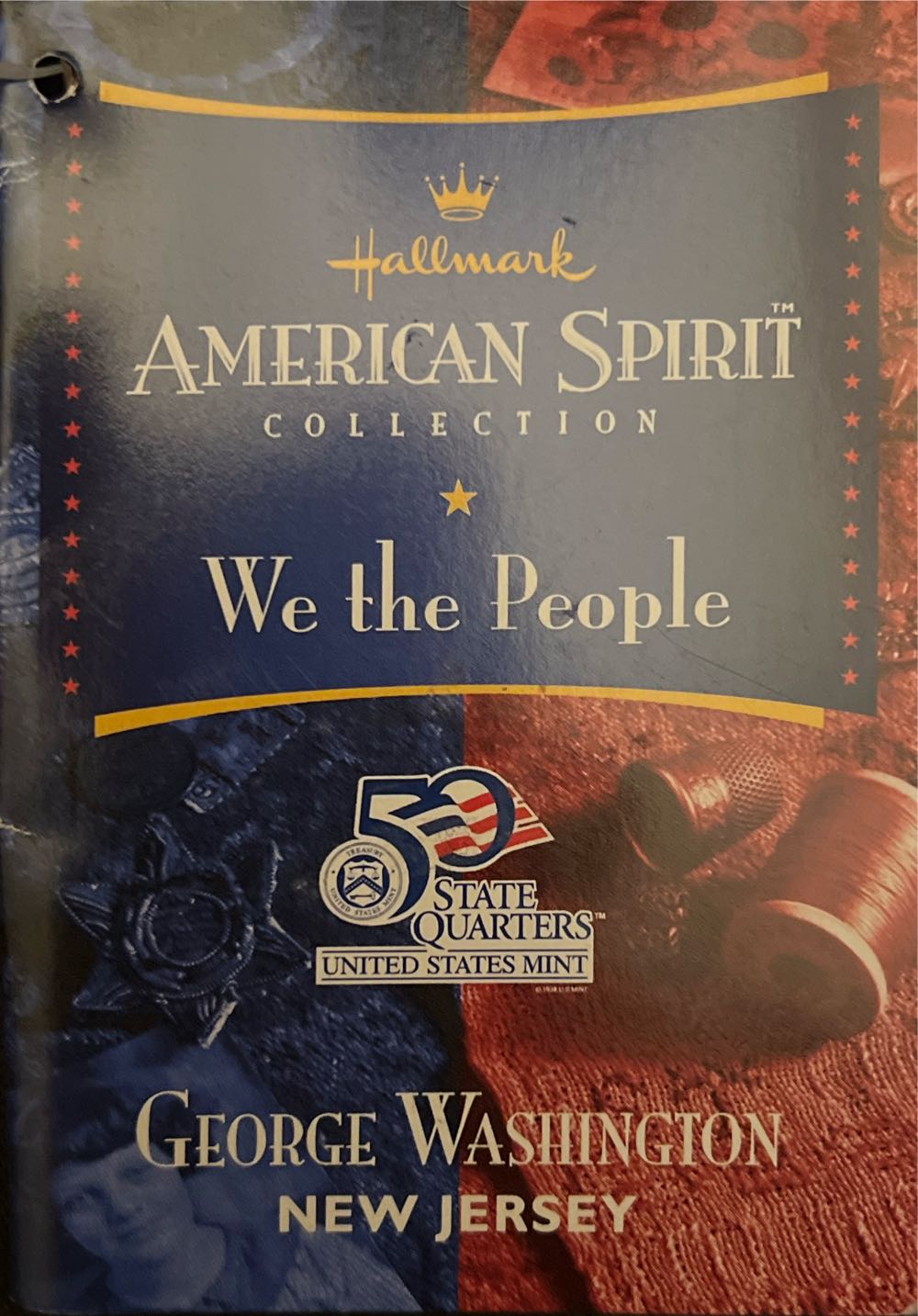 We The People #3 - George Washington  plush collectible [Barcode 015012610529] - Main Image 3