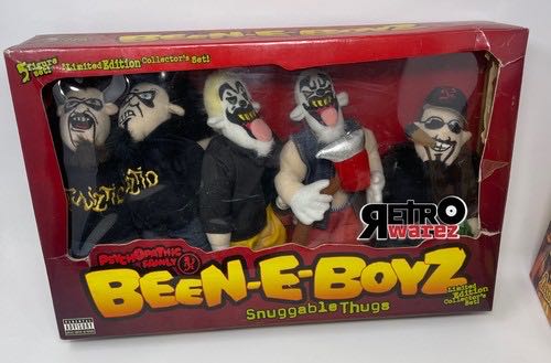 Insane Clown Posse Snuggable Thugs Psychopathic Family Figures Twiztid Icp Twiztid Boyz Been E  plush collectible [Barcode 756550420804] - Main Image 2