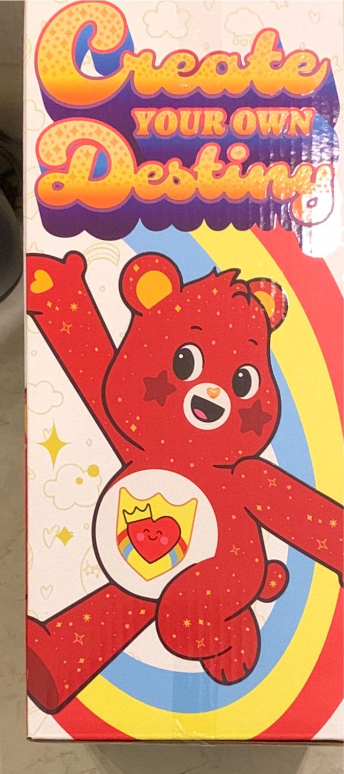 Destiny Bear - Care Bears 14”  (United Kingdom) plush collectible [Barcode 885561226416] - Main Image 2